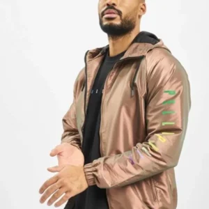 Bold Pelle Pelle Gold Polyester Jacket