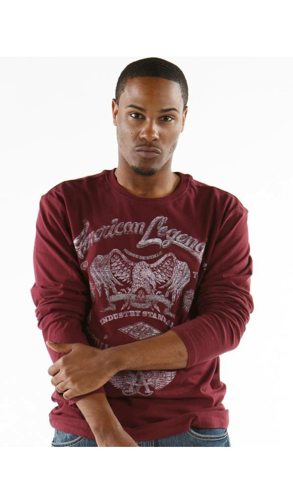Authentic Pelle Pelle Reddish Marron T Shirt