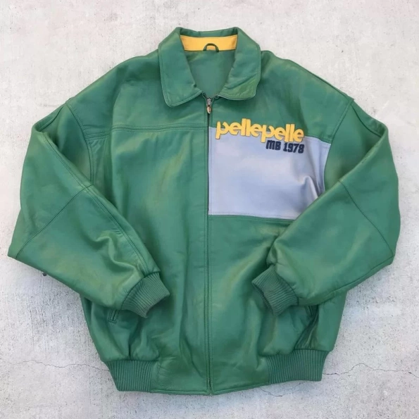 Pelle Pelle 1978 Green Vintage Jacket