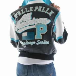 Pelle Pelle All American Black Stud Jacket view 1