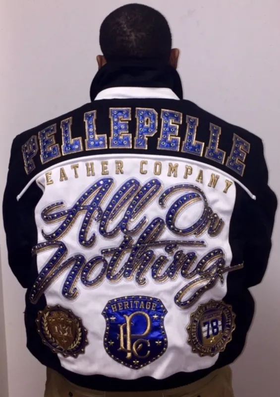 Exclusive Pelle Pelle Nothing Black Jacket