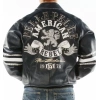 American Rebel Pelle Pelle Studded Jacket