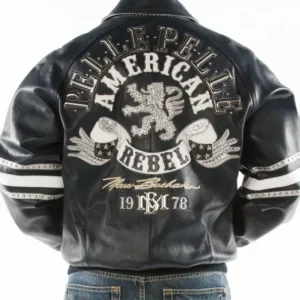 American Rebel Pelle Pelle Studded Jacket view 2