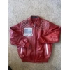 Red Pelle Pelle Americana Leather Jacket