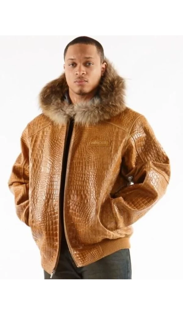 Pelle Pelle Basic Alligator Fur Jacket