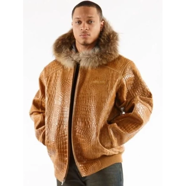 Pelle Pelle Basic Alligator Fur Jacket