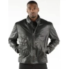 Black Pelle Pelle Bikers Moto Metro Jacket