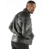 Black Pelle Pelle Bikers Moto Metro Jacket