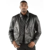 Black Pelle Pelle Bikers Moto Metro Jacket