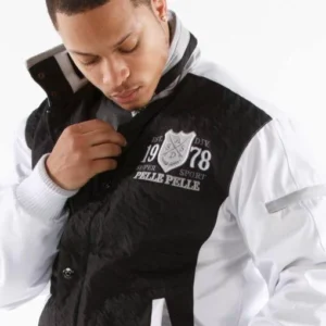 Bold Pelle Pelle Black & White Sport Jacket