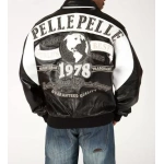 Black White Pelle Pelle 1978 Studded Jacket