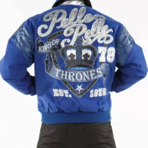 Blue Pelle Pelle King Of Thrones Jacket