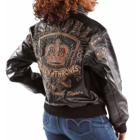 Pelle Pelle Brown Queen Of Thrones Jacket