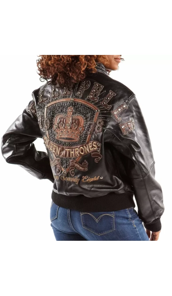 Pelle Pelle Brown Queen Of Thrones Jacket
