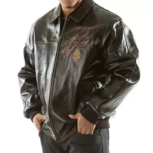 Pelle Pelle Brown Badged Royal Jacket view 2