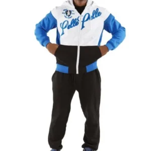 Pelle Pelle Colorblocked Blue Tracksuit