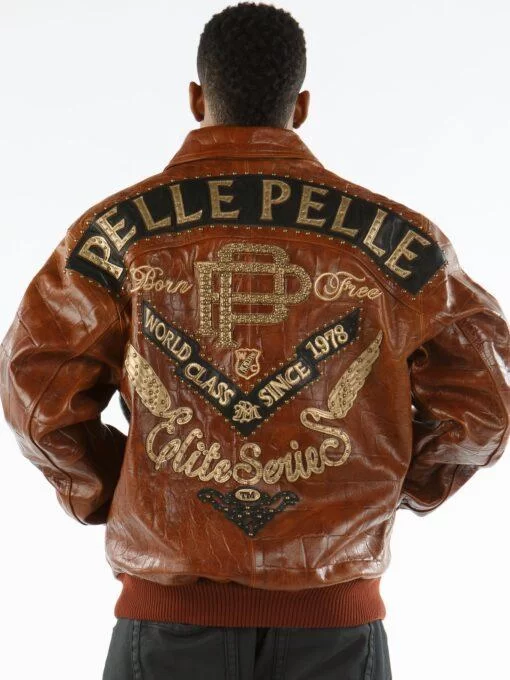 Brown Pelle Pelle World Class Leather Jacket