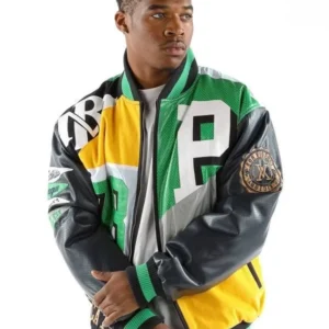 Bold Pelle Pelle Green Leather Jacket
