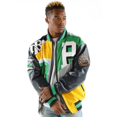 Pelle Pelle Green Leather Jacket