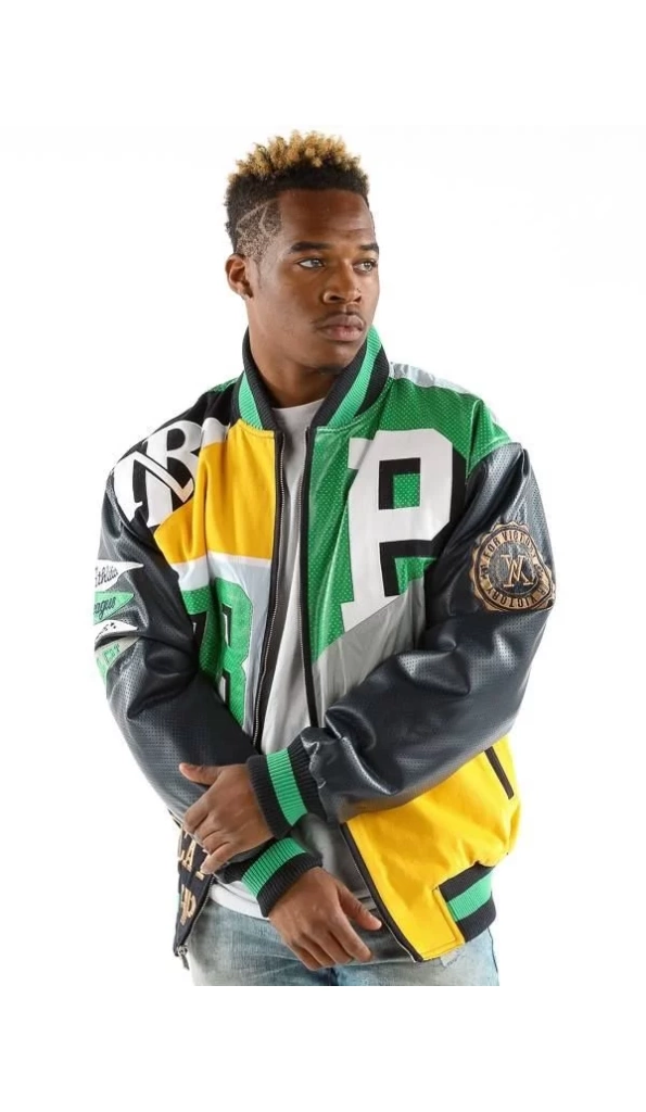 Bold Pelle Pelle Green Leather Jacket