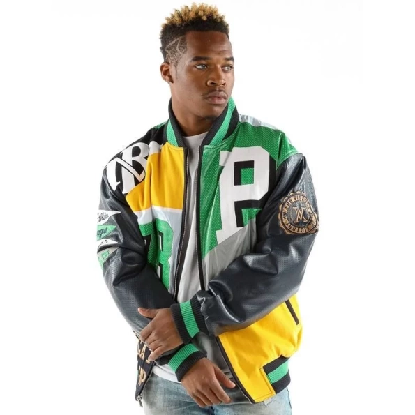 Pelle Pelle Green Leather Jacket