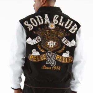 Pelle Pelle Heritage Black White Jacket