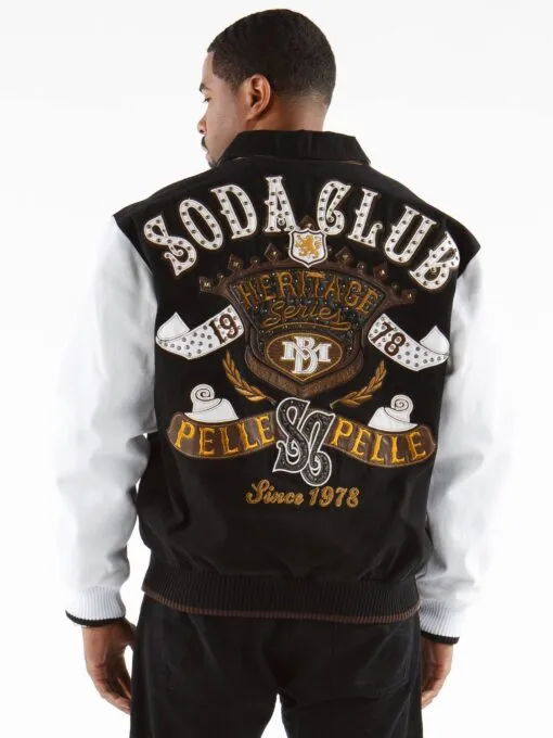Pelle Pelle Heritage Black White Jacket