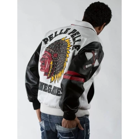 White Pelle Pelle Indian Renegades Jacket