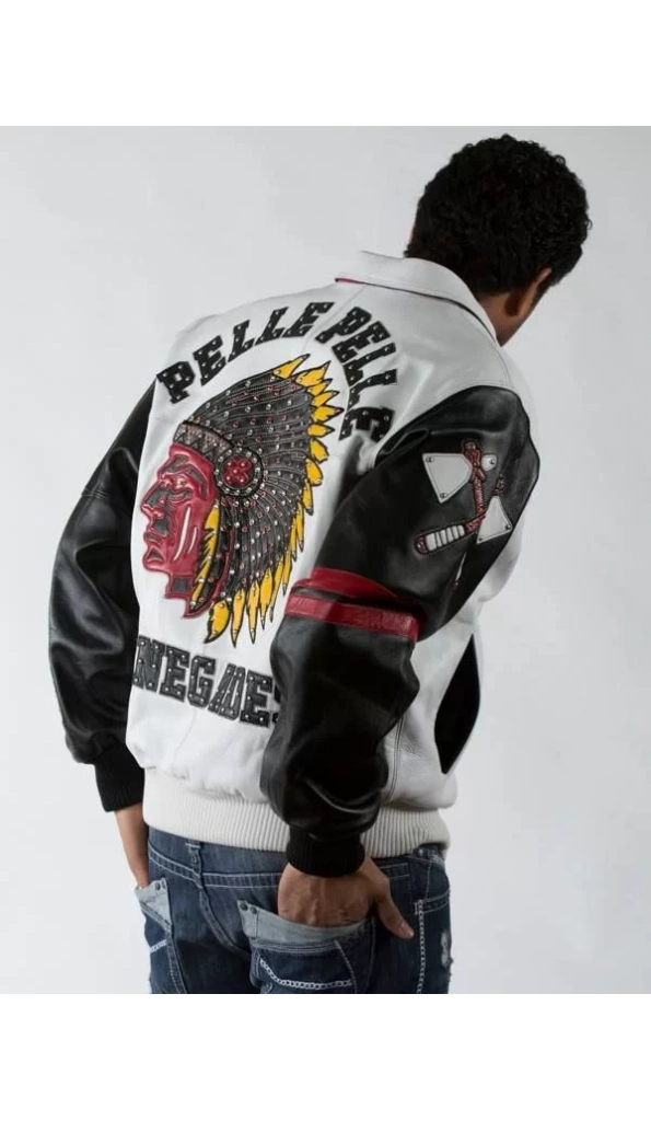 White Pelle Pelle Indian Renegades Jacket