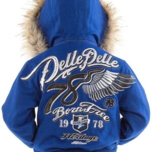 Bold Pelle Pelle Kids 78 Born Blue Jacket