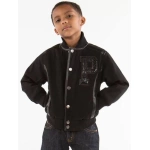 Pelle Pelle Kids Black Detroit Jacket