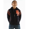 Pelle Pelle Kid Black Orange 1978 Jacket