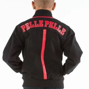 Bold Pelle Pelle Kid Black Red Jacket view 1
