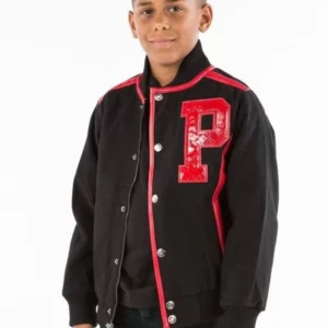 Bold Pelle Pelle Kid Black Red Jacket view 2