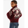 Pelle Pelle Kid 1978 Maroon Jacket