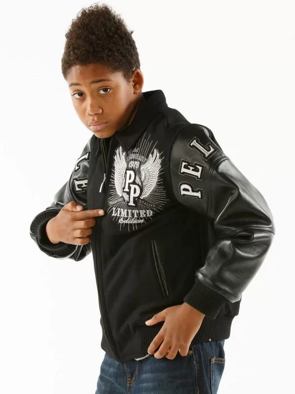 Bold Pelle Pelle Kids Limited 1978 Black Jacket