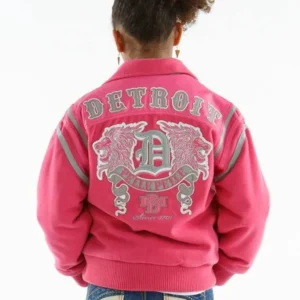 Bold Pelle Pelle Kids Pink 1978 Wool Jacket