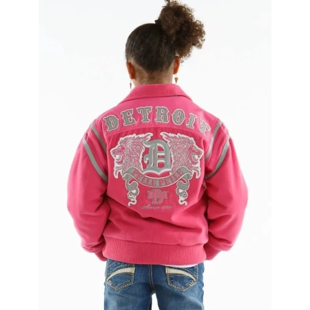 Pelle Pelle Kids Pink 1978 Wool Jacket