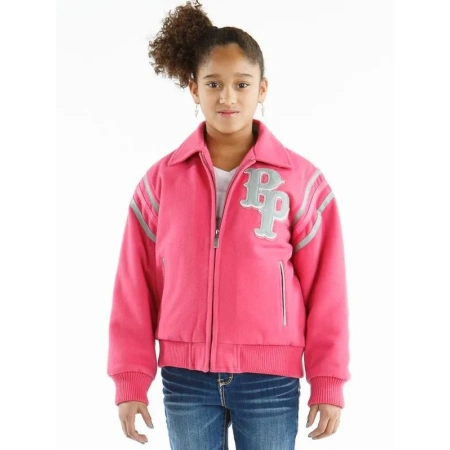 Pelle Pelle Kids Pink 1978 Wool Jacket