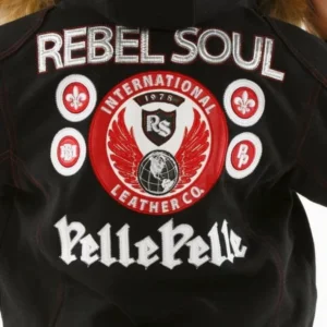 Exclusive Pelle Pelle Kid Rebel Black 1978 Jacket view 1