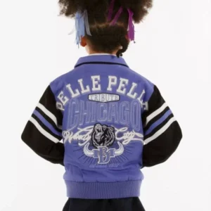 Authentic Pelle Pelle Kids Tribute Purple Jacket