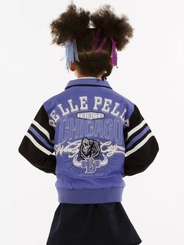 Authentic Pelle Pelle Kids Tribute Purple Jacket