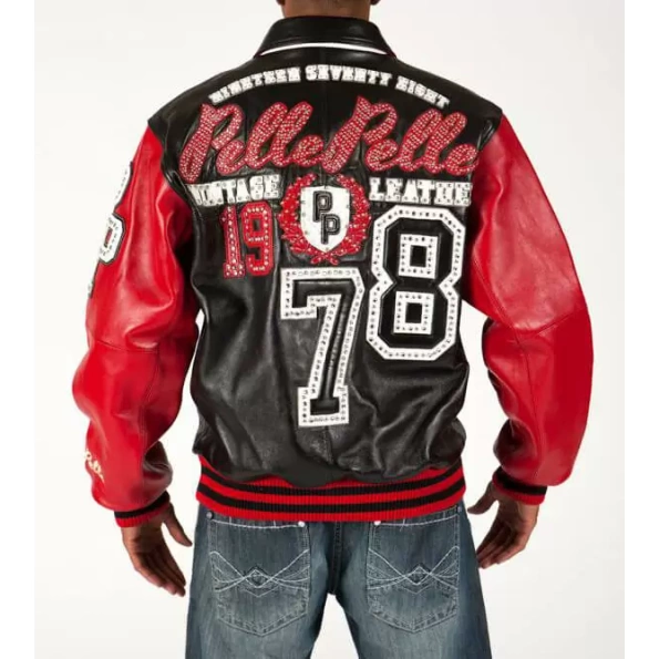 Pelle Pelle Legends 1978 Black Stud Jacket