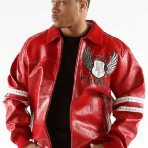 Red Pelle Pelle Legends Forever Jacket view 2