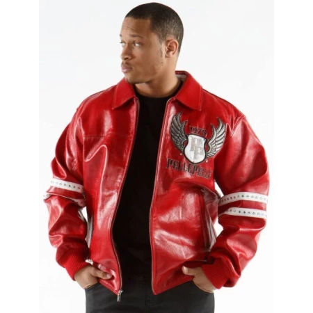 Red Pelle Pelle Legends Forever Jacket