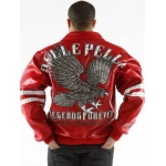 Red Pelle Pelle Legends Forever Jacket