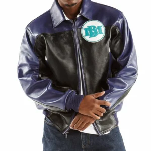 Marc Buchanan Pelle Pelle Blue Jacket