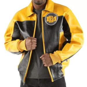 Yellow Pelle Pelle MB Leather Jacket view 2