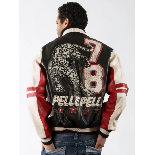 Pelle Pelle Mens 78 Lion Black Jacket