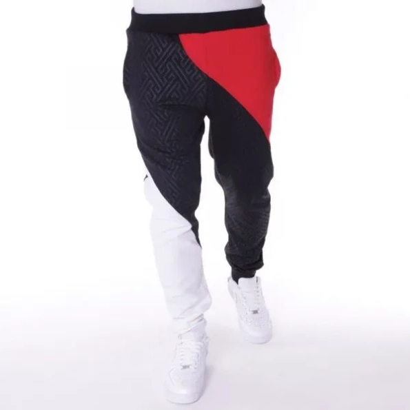 Pelle Pelle Black Red Abstract Tracksuit